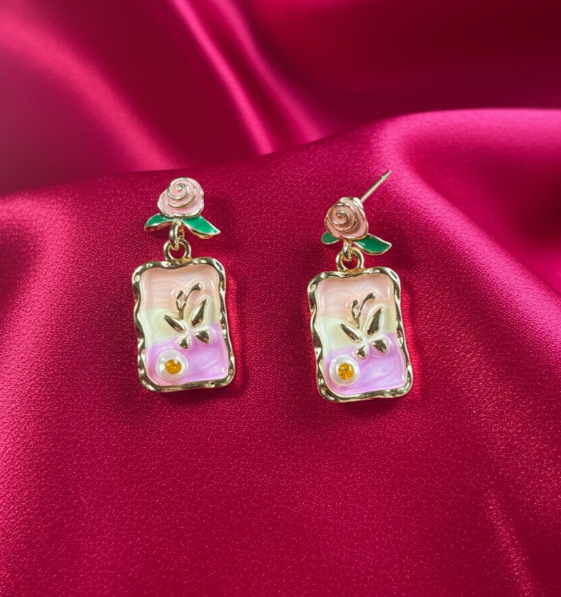 Rose Drops Studs